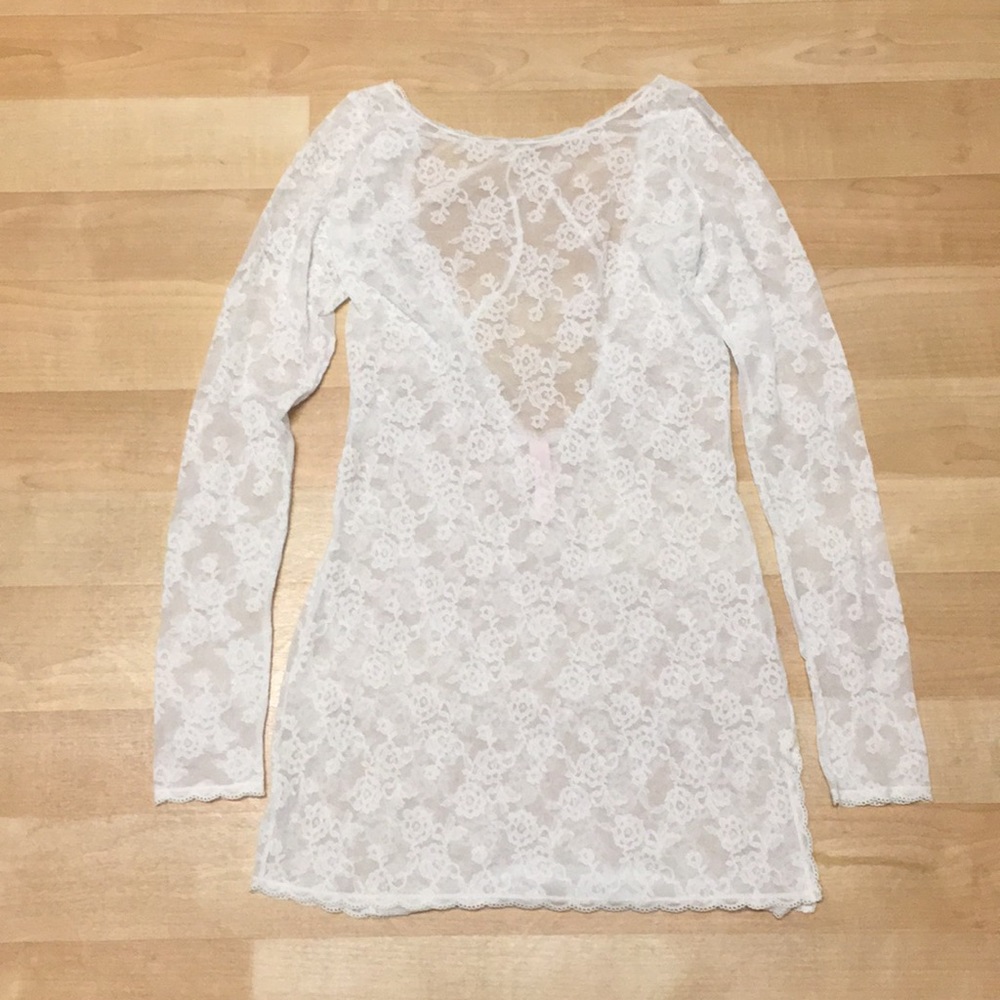 💕 Lace Slip On Lingerie W/ Crossback
